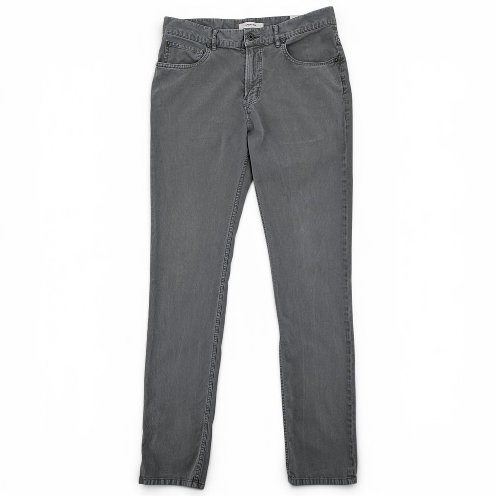 Billy Reid 5 Pocket Pants Mens 32 Grey Pima Cotton Excellent